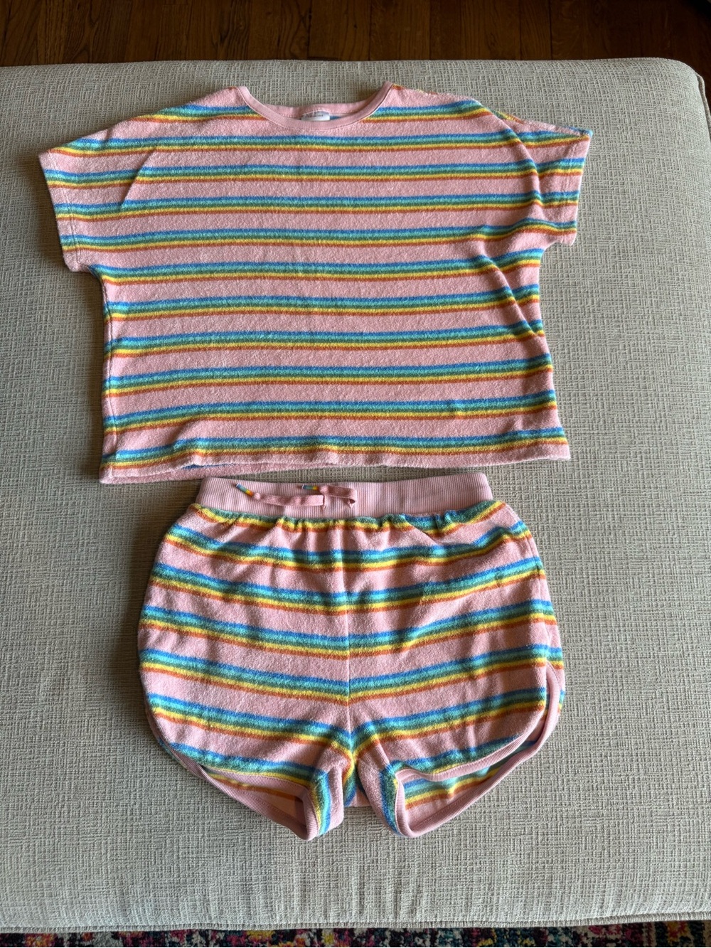 Hanna Andersson Terry Short Set Size 8